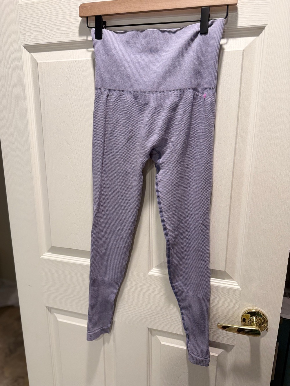 Gymshark Vital Seamless 2.0 Leggings Purple Marl XS - Picture 3 of 8